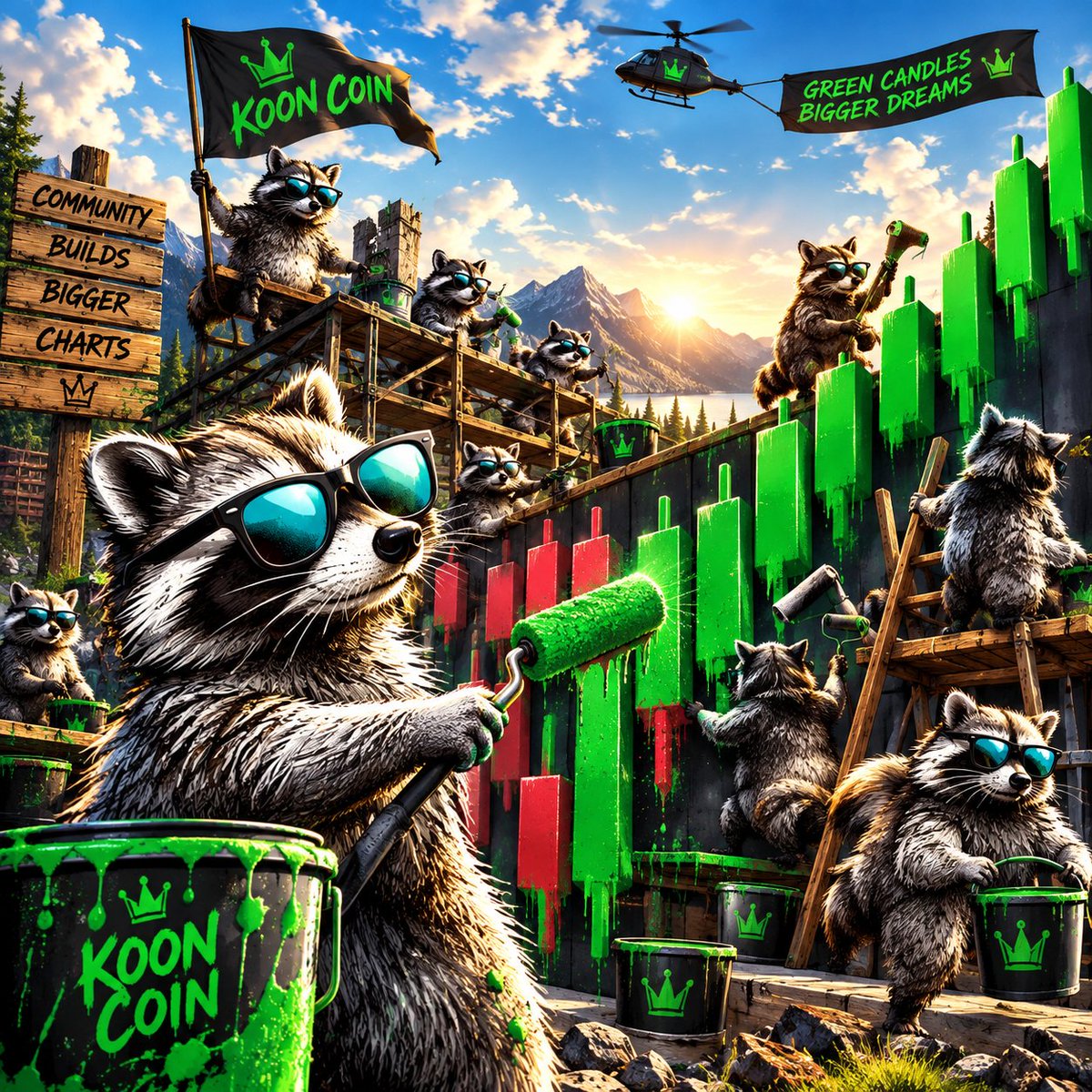 koolcoon_coin's tweet photo. 💎 Kooncoin Continues To Build 💎

📢 Become of a part of the next 1000X crypto before the 1000X ! 
💪 Built for the future of finance, Kooncoin isn't just another 30 minute hype coin.
🦝 Hop into the community and take advantage of the high energy atmosphere with low MC
🪙 Earn rewards while participating in events and activities
🪩 Learn more at https://t.co/inztY8daUU

💥Community Exclusively On Telegram -- https://t.co/kqi5B9LrHO