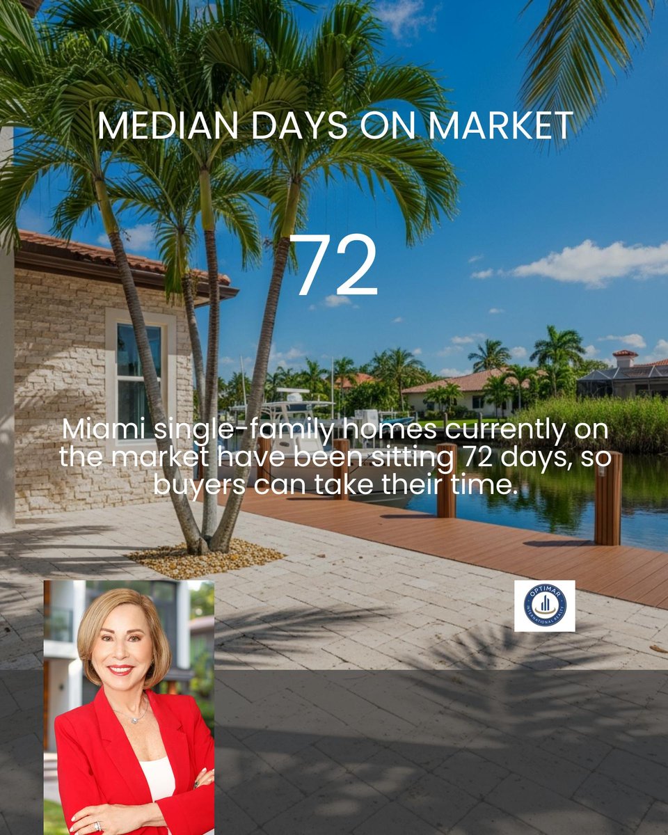 realtorpola's tweet photo. Miami’s market offers 2,096 homes, avg listed at $829K, with fresh options and some price drops, ready to buy or invest? 🏡📊✨ https://t.co/yDy2CU4gwR