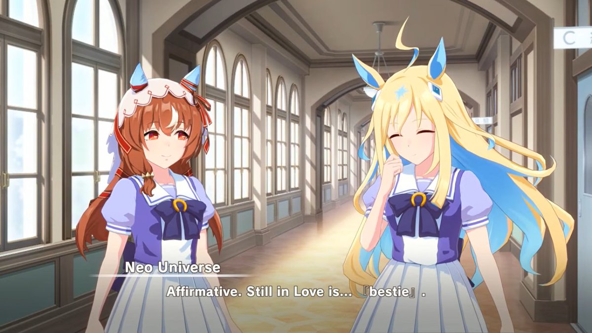 timelyuni's tweet photo. For context, Yuni wants to go look at the moon with Still since it increases the link between Still and her Other Self https://t.co/BVpF0IjcLo