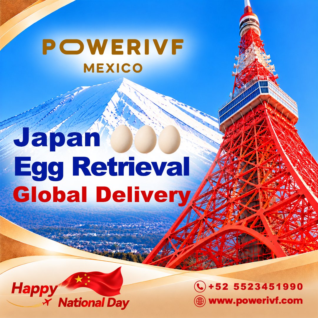 zhite12's tweet photo. 🌏🇨🇳 From Japan to the world, fertility care can cross borders.
This National Day, POWER FERTILITY CLINIC connects fertility journeys across countries, helping bring possibilities closer to home. ✨
From Japan egg retrieval to global delivery, distance doesn’t have to define https://t.co/2MDyuj1RYS