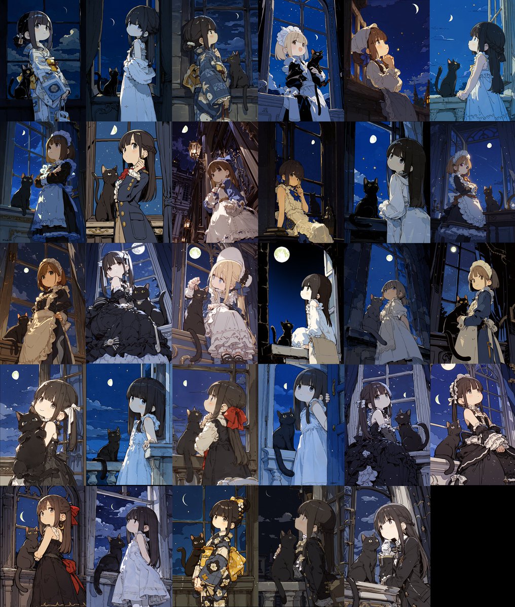 StudioNoGimmick's tweet photo. 月シリーズ。ひとめぐりしました。 https://t.co/R4WBhfocUe
