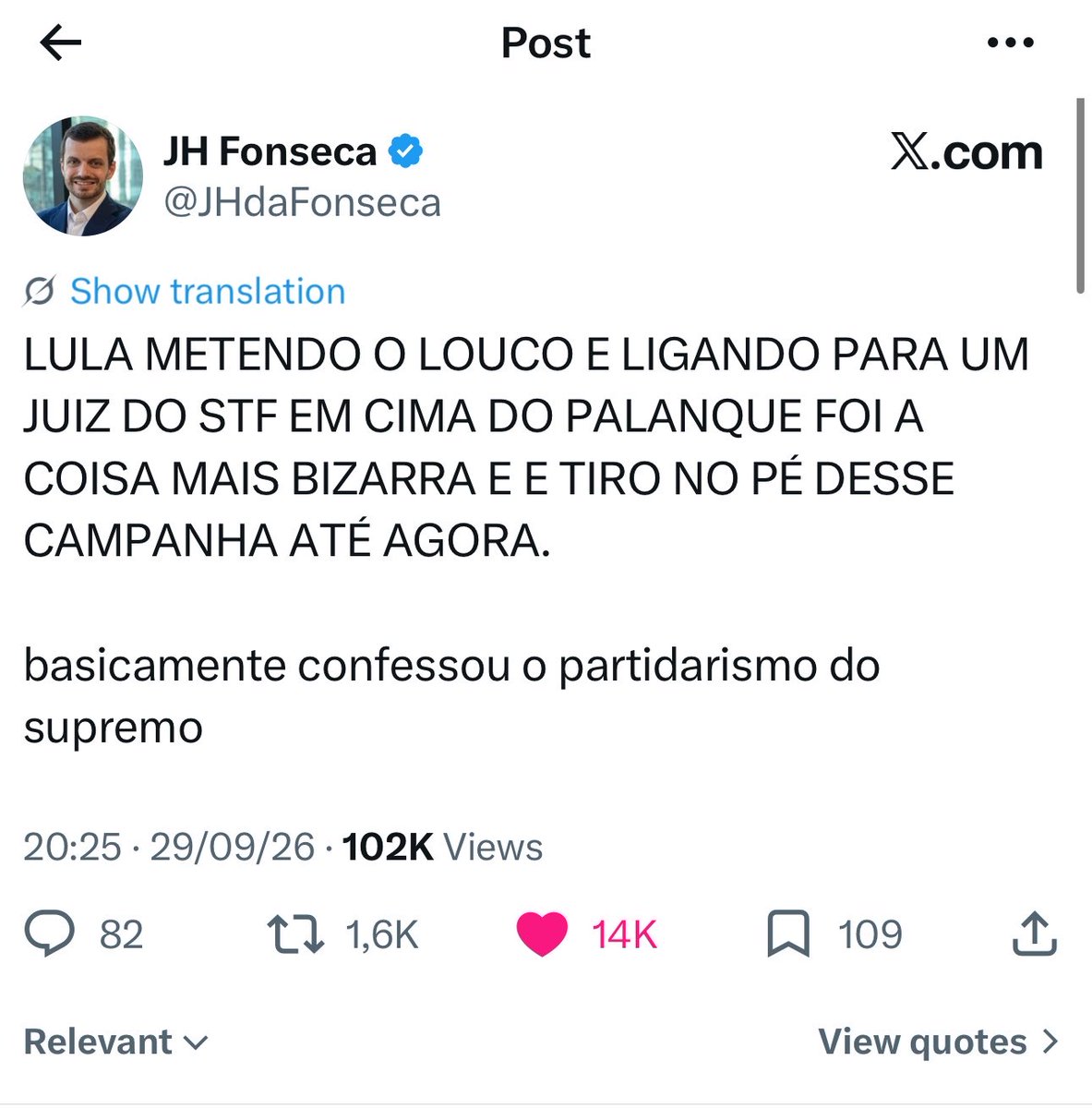 zshotdev's tweet photo. @YvesAdriano Podia pelo menos ter citado o dono da frase original hahahahaha https://t.co/bgX2bqepBg