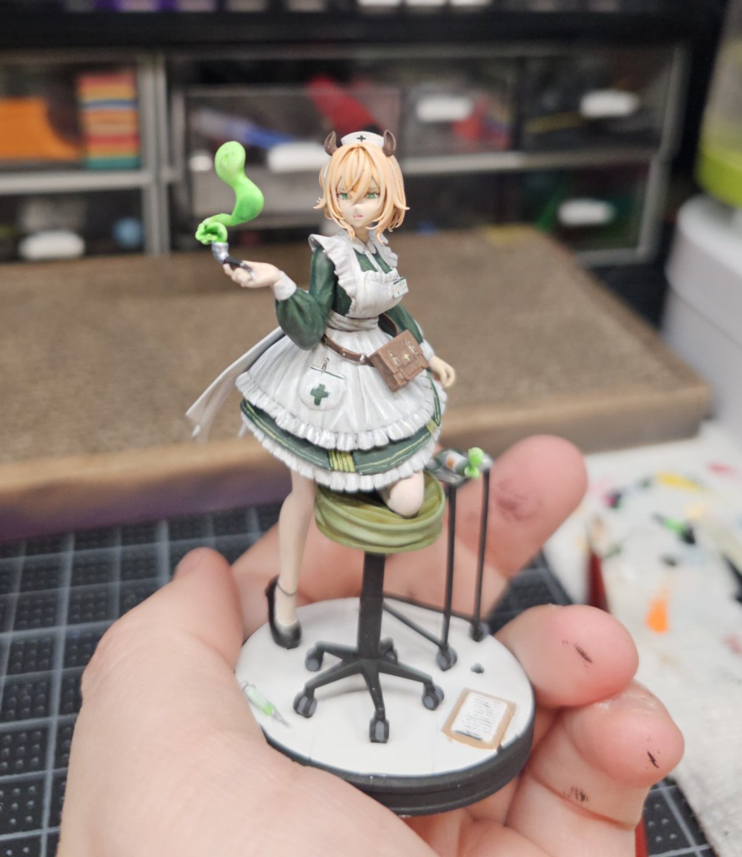 lobbstercosplay's tweet photo. Local weeb *shocks* historical modelers by placing gold with anime girl at scale model competition 🫪
All jokes aside I'm rather overjoyed she took gold at the comp!
Maybe it's because Nimi is just too cute?
#nimagery https://t.co/wOwLg8GOjv