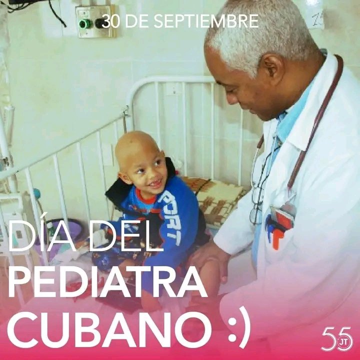 TaniaMCruzHdez's tweet photo. El Día del Pediatra Cubano se celebra en ocasión del natalicio de Ángel Arturo Aballí Arellano, considerado el padre de la especialidad en #Cuba y fundador de la Sociedad cubana de Pediatría.
¡Muchas felicidades a tan consagrados profesionales!.

#CubaPorLaVida
#CubaEsSalud https://t.co/1KjhPeuf5F