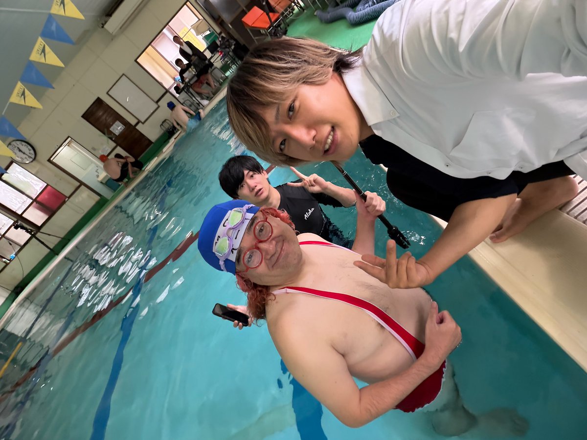 saikyou_2525's tweet photo. 水泳大会お疲れ様でした！
泳ぎたい気持ちもあったけどMCもとても有意義でした...！！

#水神祭 https://t.co/2PIDq0T04Q