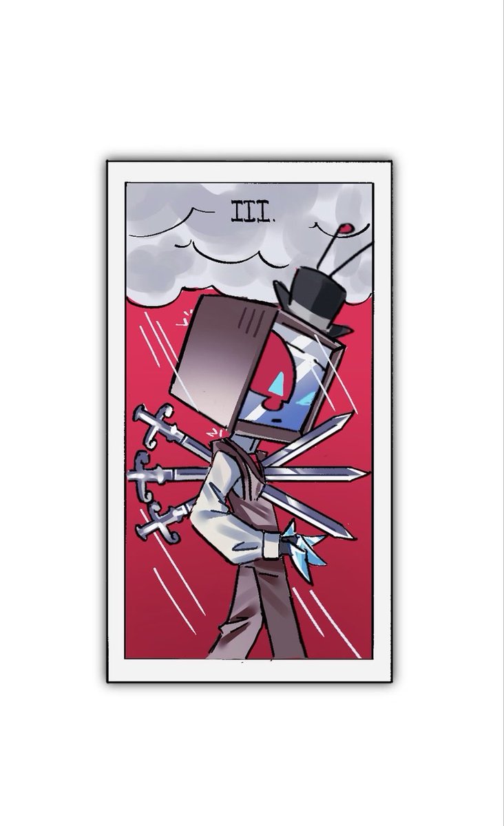 vholic_mlxy's tweet photo. Three of Swords https://t.co/B70ComCWMC