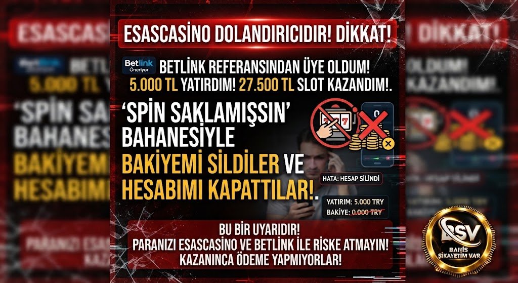 SikayetBSV's tweet photo. ❌ESASCASİNO DOLANDIRIYOR!
⛔️BETLİNK ADLI DOLANDIRICI, ASPARAGAS HABERLER PAYLAŞIP GÜVEN SAĞLIYOR! BU SAYFAYA VE PAYLAŞTIĞI SİTELERE DİKKAT!
✍️Kanıtlı Şikayetini Paylaş;
➡️https://t.co/Bgo8ieS0dn
#esascasino #betlink #betwinner #zlot #matbahis #alfabahis #norabahis #icebahis https://t.co/iEbCz4MIbJ
