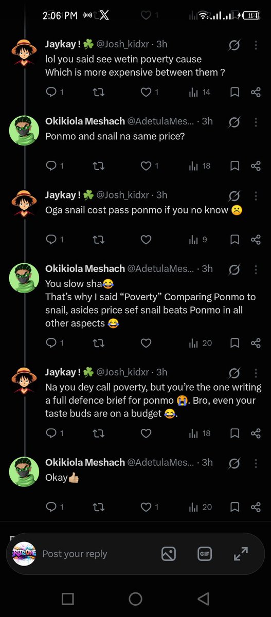 REED_ONE001's tweet photo. Tf is this conversation 
🤣🤣 https://t.co/1JsM7e3G5i