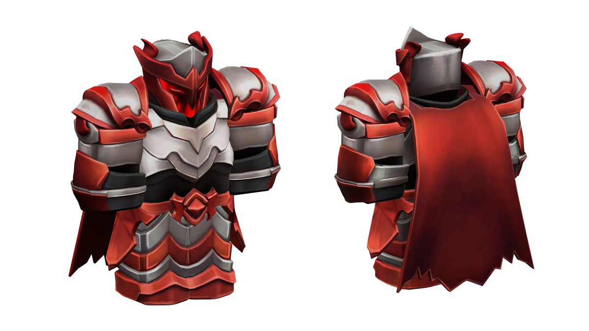 Quailrnv's tweet photo. Roblox R15/R6 stylized armor showcase ⚔️️ Custom 3D character sets with modular armor plates and cape accessories.
Open for Roblox Studio character modeling, armor sets, and custom UGC commissions! DMs are open.

#RobloxDev #RobloxArt #3DArtist #LowPoly #GameAssets #3DModeling https://t.co/vVDoRJllED