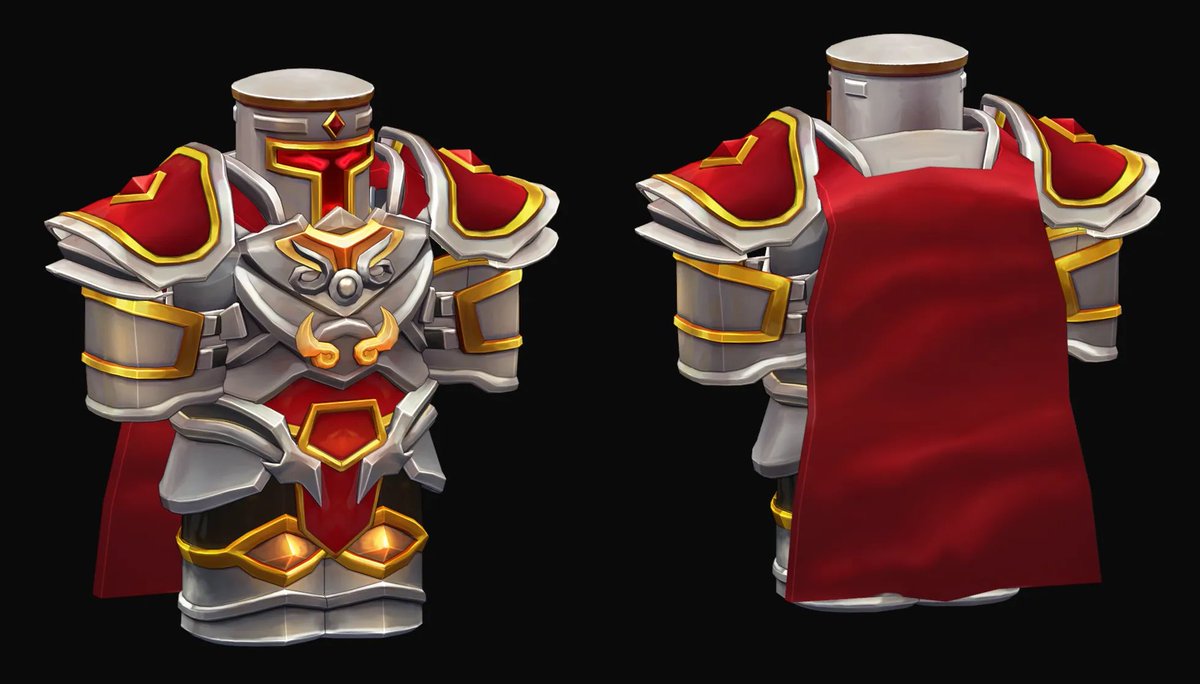 Quailrnv's tweet photo. Roblox R15/R6 stylized armor showcase ⚔️️ Custom 3D character sets with modular armor plates and cape accessories.
Open for Roblox Studio character modeling, armor sets, and custom UGC commissions! DMs are open.

#RobloxDev #RobloxArt #3DArtist #LowPoly #GameAssets #3DModeling https://t.co/vVDoRJllED