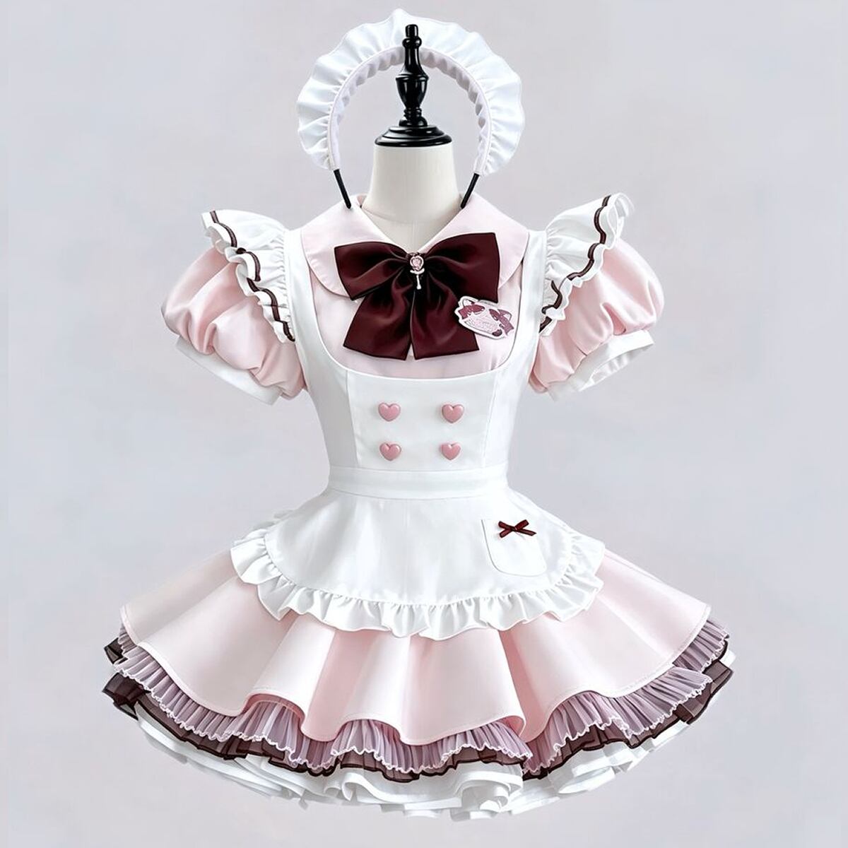 Maidens_Reve's tweet photo. 💕Maiden's Rêve プレゼントキャンペーン°˖✧
🎁ふわふわ苺ミルクフリルメイドワンピースセット🎁　💗アイテム詳細はリプ欄へ💗

🎀参加条件🎀
@Maidens_Reveをフォロー＆リポスト
締切：10/30
❣希望サイズをコメント／
引用リポストで当選率UP❣ https://t.co/g6rp5e7QYw