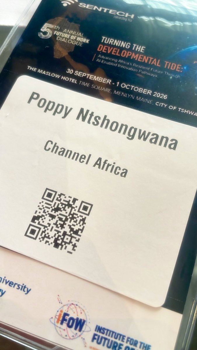 PoppyIsMyName's tweet photo. Back from New Orleans and Live from the Annual Future of Work Dialogue today β¦π»
#TheUpside
#ChannelAfrica
#FutureOfWorkDialogue https://t.co/YnHTCiluAH