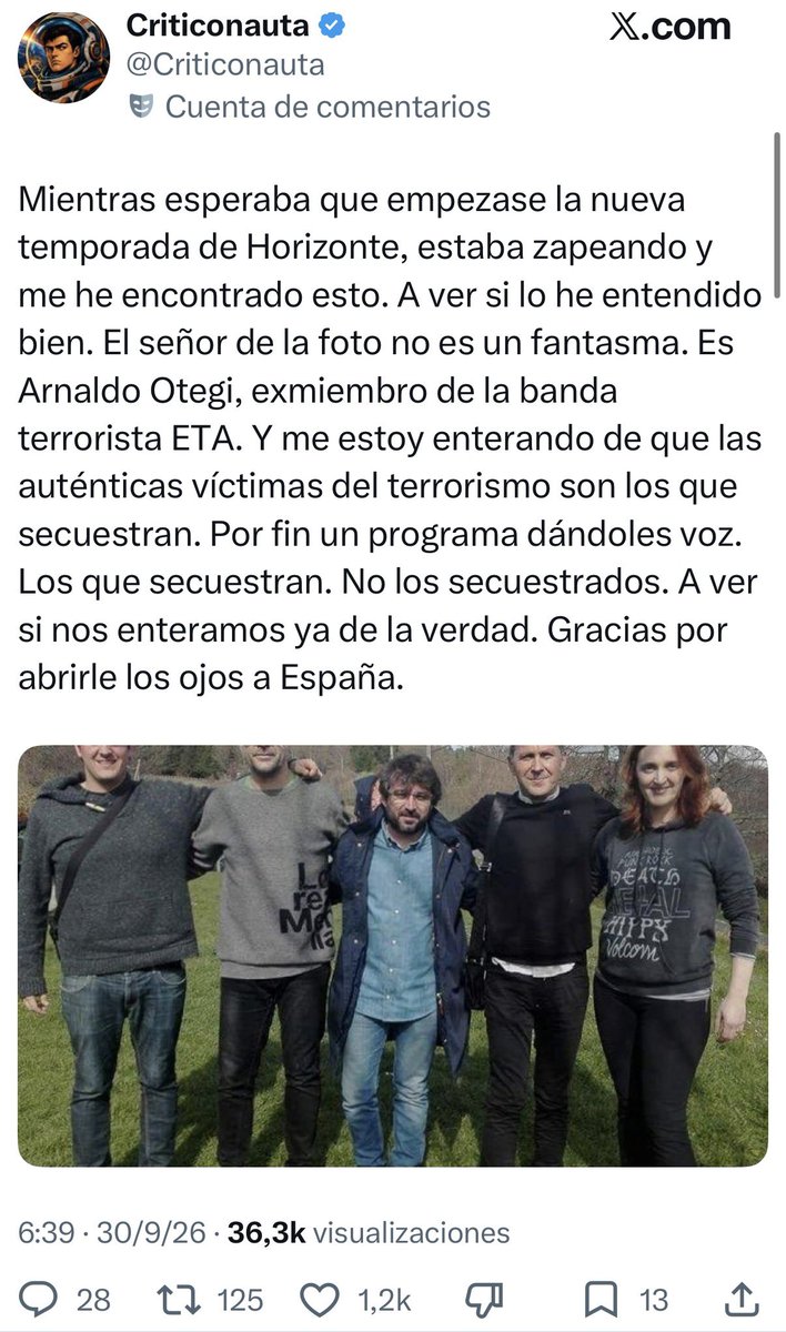 mejoreszasca's tweet photo. ZASCA!!!!!!!!!!! de @Criticonauta a @jordievole https://t.co/S5qMBgM75i