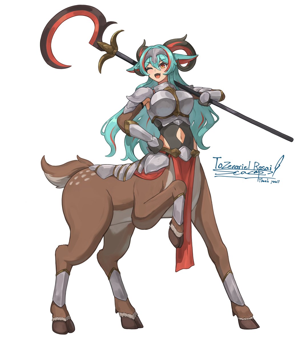 Scalaplace's tweet photo. #今月描いた絵を晒そう
多腕にスキュラにタウルに天使にバラエティ人外 https://t.co/nYwWD0nyL0