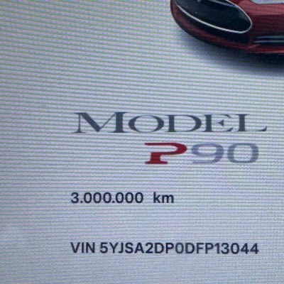 TeslaNewswire's tweet photo. A Tesla owner has reached 3,000,000 km (~1,864,000 miles) with his Model S P90D 🤯 https://t.co/kxE2IDWpuw