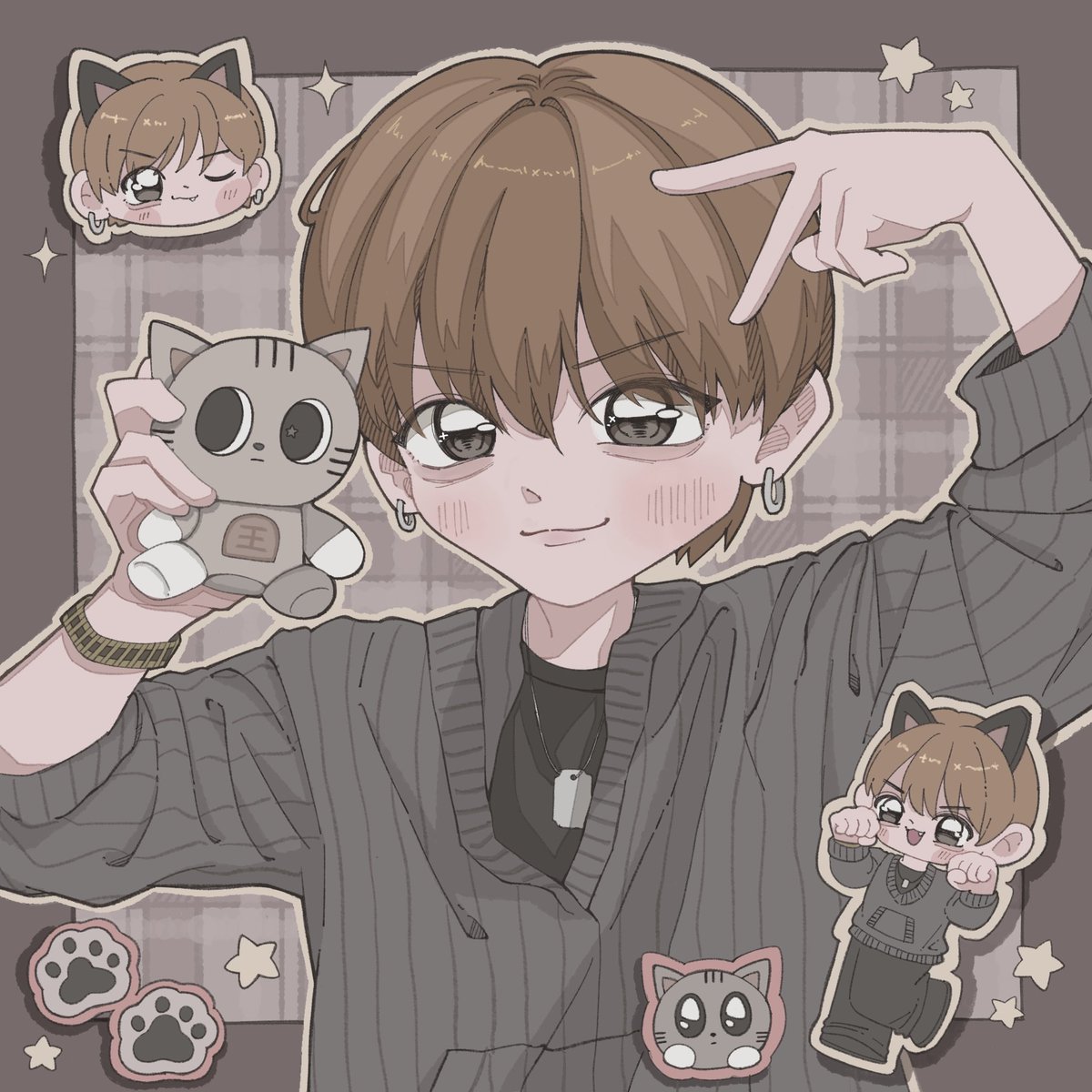 2xxo5's tweet photo. 今月描いた絵ガチで1枚しかなかったから載せるとこなかった推しのファンアート載せとこ(？) https://t.co/6Iq8R5qxgq