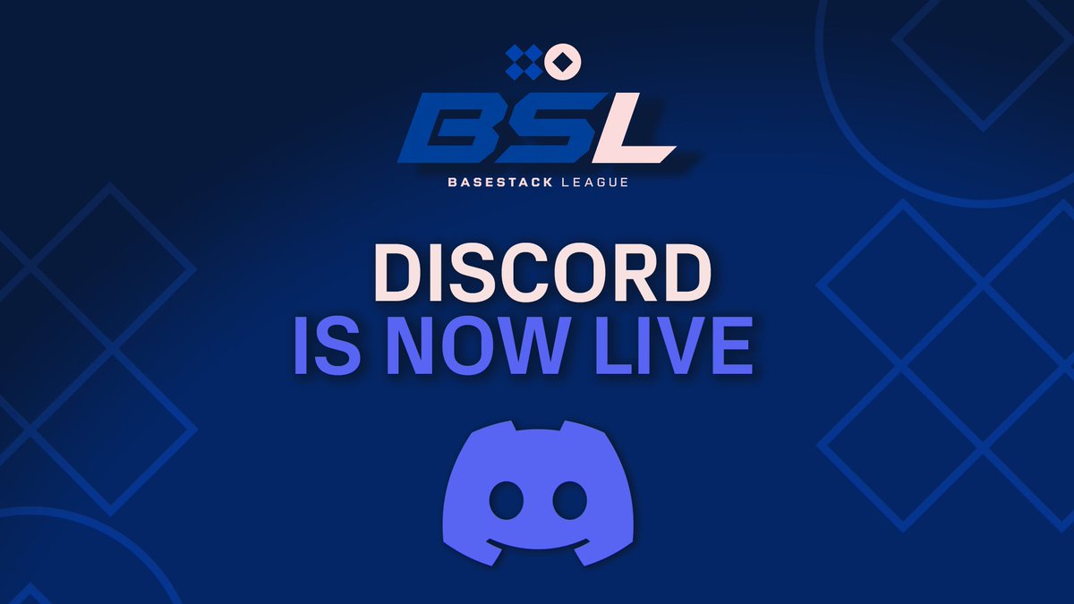 BaseStackPolska's tweet photo. BaseStack League Discord is now live! 🔥

All tournament updates, announcements, team communication and important information will be posted there.

💬 Join the server:
https://t.co/zyccXatTYw

If you’re planning to play in BaseStack League #1, make sure to join before registration opens on October 6.