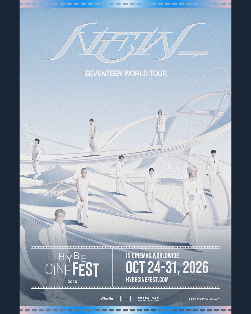 CGV_ID's tweet photo. YEAY! Coba spill kamu nonton yang mana? Yuk amanain tiketnya sekarang!😍

 HYBE CINE FEST 2026 resmi hadir di CGV selama seminggu penuh, menampilkan BTS, SEVENTEEN, TOMORROW X TOGETHER, ENHYPEN, LE SSERAFIM, &TEAM, BOYNEXTDOOR, TWS, ILLIT, KATSEYE, aoen, CORTIS, dan SANTOS BRAVOS!

BTS WORLD TOUR 'ARIRANG' IN BUENOS AIRES: LIVE VIEWING
📅 Minggu, 25 Oktober 2026
🕒 Showtime: 13:45 WIB & 17:30 WIB
🎟️ Mulai dari IDR 450K

BTS WORLD TOUR 'ARIRANG' IN SÃO PAULO: LIVE VIEWING
📅 Sabtu, 31 Oktober 2026
🕒 Showtime: 13:45 WIB & 17:30 WIB
🎟️ Mulai dari IDR 450K 

SEVENTEEN WORLD TOUR 'NEW_'
📅 24, 26–30 Oktober 2026
🎟️ IDR 100K

TXT WORLD TOUR 'ACT : TOMORROW'
📅 24, 26–30 Oktober 2026
🎟️ IDR 100K

ENHYPEN WORLD TOUR 'BLOOD SAGA'
📅 24, 26–30 Oktober 2026
🎟️ IDR 100K

HYBE CHEERING PARTY (2D & 3D)
📅 24–31 Oktober 2026
🎟️ IDR 100K

Lokasi tayang CGV:
1. Transmart Solo
2. Paris Van Java
3. Teras Kota
4. Aeon Mall JGC
5. Transmart Pekanbaru
6. Panakkukang Square
7. Vivo Sentul
8. Plaza Mulia
9. Grage City Mall
10. Central Park
11. Bekasi Cyber Park
12. Malang City Point
13. BG Junction
14. Pakuwon Mall Jogja
15. Depok Mall
16. Social Market
17. 23 Paskal Shopping Center
18. Grand Batam Mall
19. Grand Indonesia

Semua tiket bisa kamu beli sekarang! Amankan tiketmu melalui website dan aplikasi CGV!

#HYBECINEFEST2026 #HYBE #SemuaSerudiCGV