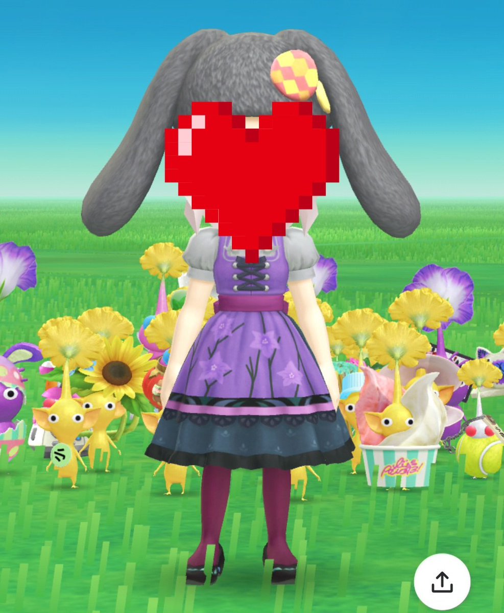 Merou_u39's tweet photo. ('ω')ｴﾝﾀﾞｧｧｧｧｧｧｧｧｧｧｧｧｧｲﾔｧｧｧｧｧｧｧｧ
ギリギリ滑り込みセーフやりました！！
衣装と白ピが舞い降りたよおおお😭🎀✨
やりましたぁあ❤✨
#ピクミンブルーム https://t.co/bG9wk1hHOB