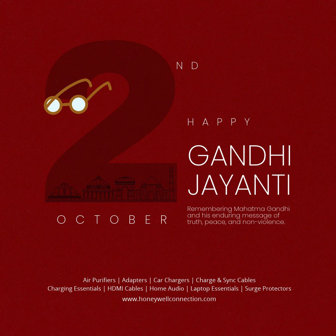 _HW_Connection's tweet photo. Happy Gandhi Jayanti!

On this Gandhi Jayanti, we remember Mahatma Gandhi and his enduring message of truth, peace, and non-violence.

May his principles continue to inspire us to choose kindness, integrity, and positive change in everything we do.

#SecureConnection #happygandhijayanti