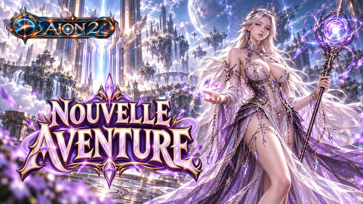MisterWalky's tweet photo. Ce soir, on lance notre toute nouvelle aventure sur Aion 2 ! Nouvelle partie, découverte du jeu, premiers pas et début officiel de notre épopée dans cet univers. ⚔️
#Aion2 #MMORPG #GamingFR
🔴 Twitch : https://t.co/r6OYoKRQ2Z
📺 YouTube : https://t.co/RA3S9e6IyL https://t.co/aEoRCSFL8V
