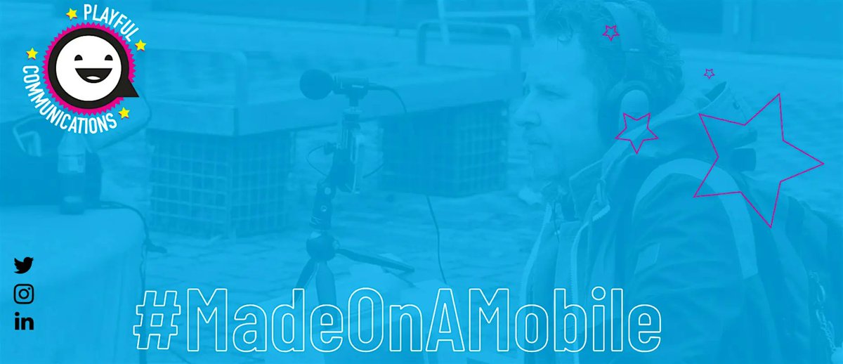 ColDevNet's tweet photo. 📱 MadeOnAMobile

Join Jon Gill (@OnTheSuperFly)  from Playful Communications to learn practical storytelling, filming, sound and editing skills - with hands-on practice from the first hour. 🎬

Places are limited to 16.

👉 https://t.co/41uhFPC9jL

#MadeOnAMobile #YourCDN https://t.co/2enfiGIRe8