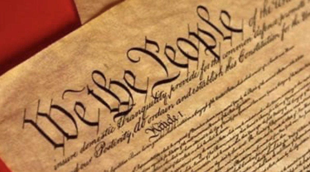 ConstitustionX's tweet photo. 🚨 BREAKING: The Constitution already built a WALL against socialism — and Loy Brunson just found it in black ink. 🇺🇸🔥
In a quiet basement library, Brunson ran his finger down the Fifth Amendment… then stopped cold.
“…nor shall private property be taken for public use, without just compensation.”
That one line hit like a thunderclap. ⚡
If the government cannot seize your property — your land, your business, YOUR MONEY — without paying YOU, then forced collectivism isn’t just a bad idea.
It is textually IMPOSSIBLE under the supreme law of the land.
The Founders didn’t need the word “socialism.” They built the lock first. 🔒
Brunson calls it an epiphany — not from rallies, not from TV, but from the parchment itself.
He compares that moment to: 🔨 Martin Luther nailing the 95 Theses to the church door 📜 Martin Luther King Jr. writing from a jail cell and pinning justice onto a nation’s conscience
Same pattern: one man. One document. One refusal to look away.
Brunson’s argument: • Private property is protected • Taking it for “the public” without just compensation is banned • Redistribution without consent collides with that command • Officials who swear an oath to this Constitution cannot promote what the text forbids
This is the post they hoped you’d scroll past.
Read the words. Share the clause. Make them answer it. 📖⚖️
Full piece: https://t.co/nZOIT6OAgE