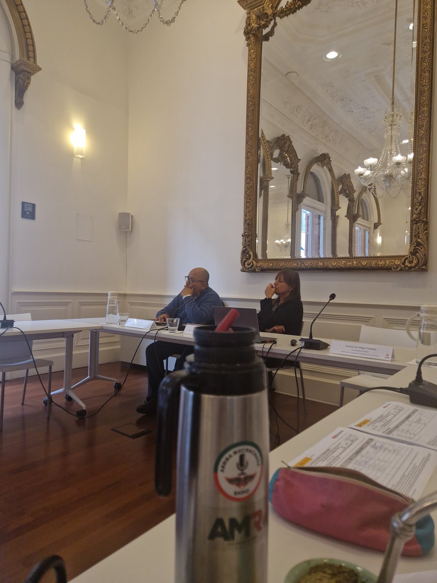 FELIXAOVEJERO's tweet photo. En  Montevideo @CCOO y @PITCNT1 comenzamos nuestro seminario apoyado por la @CooperacionESP para tratar la cooperación sindical,  acuerdos comerciales UE, cadenas globales de valor y participación sindical

@AecidConoSur @Eva_Granados https://t.co/pFQgxvyJ9t