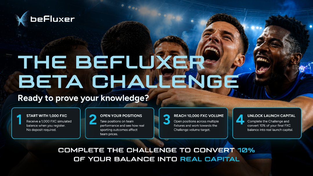 Befluxer's tweet photo. Did you know that completing the beFluxer Beta Challenge earns you REAL launch credits?

Start with 1000 FXC ➡️ Hit the Beta volume target of 10,000 FXC ➡️ 10% is converted into live launch credit. https://t.co/n7mv250lXK