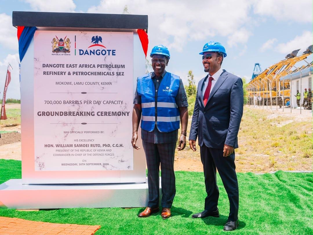 AbiyAhmedAli's tweet photo. The groundbreaking of the Lamu Refinery serves as a reminder that moments of this kind mark a step towards enhancing Africa's industrial capacity, creating opportunities, and establishing the foundations for greater economic and industrial sovereignty throughout East Africa.

You, the industrial captains, investors, and entrepreneurs throughout the continent, must invest in Africa, have faith in our potential, and construct the transformative projects which will determine our common continental future.

The future of Africa is something that we shall have to build together.
