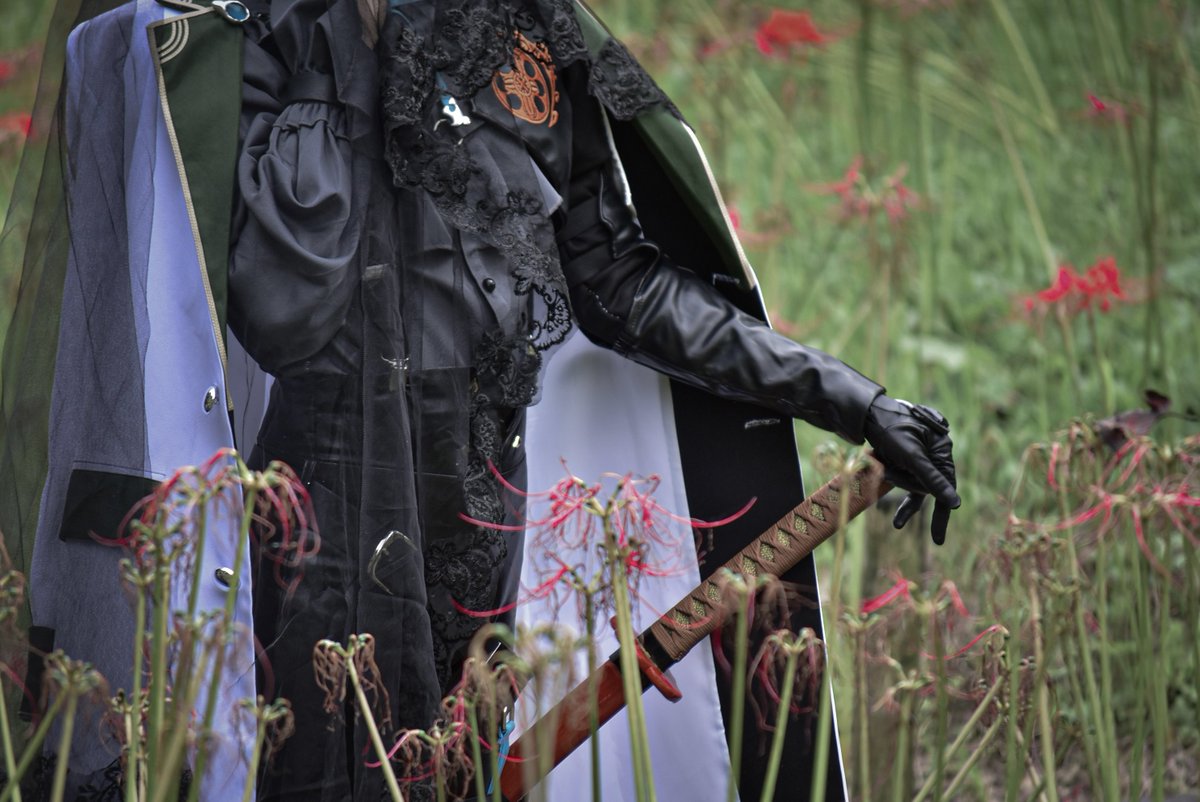 sankou_089's tweet photo. cosplay/刀剣乱舞
松井江 極

朽ちてゆく残花の刻＿＿＿＿＿＿＿＿＿＿＿＿＿＿＿＿＿

photo:五所川原さん@55_goshogawara
#ごしょフォト
#ココフリ彼岸花 https://t.co/makoIkVIuQ