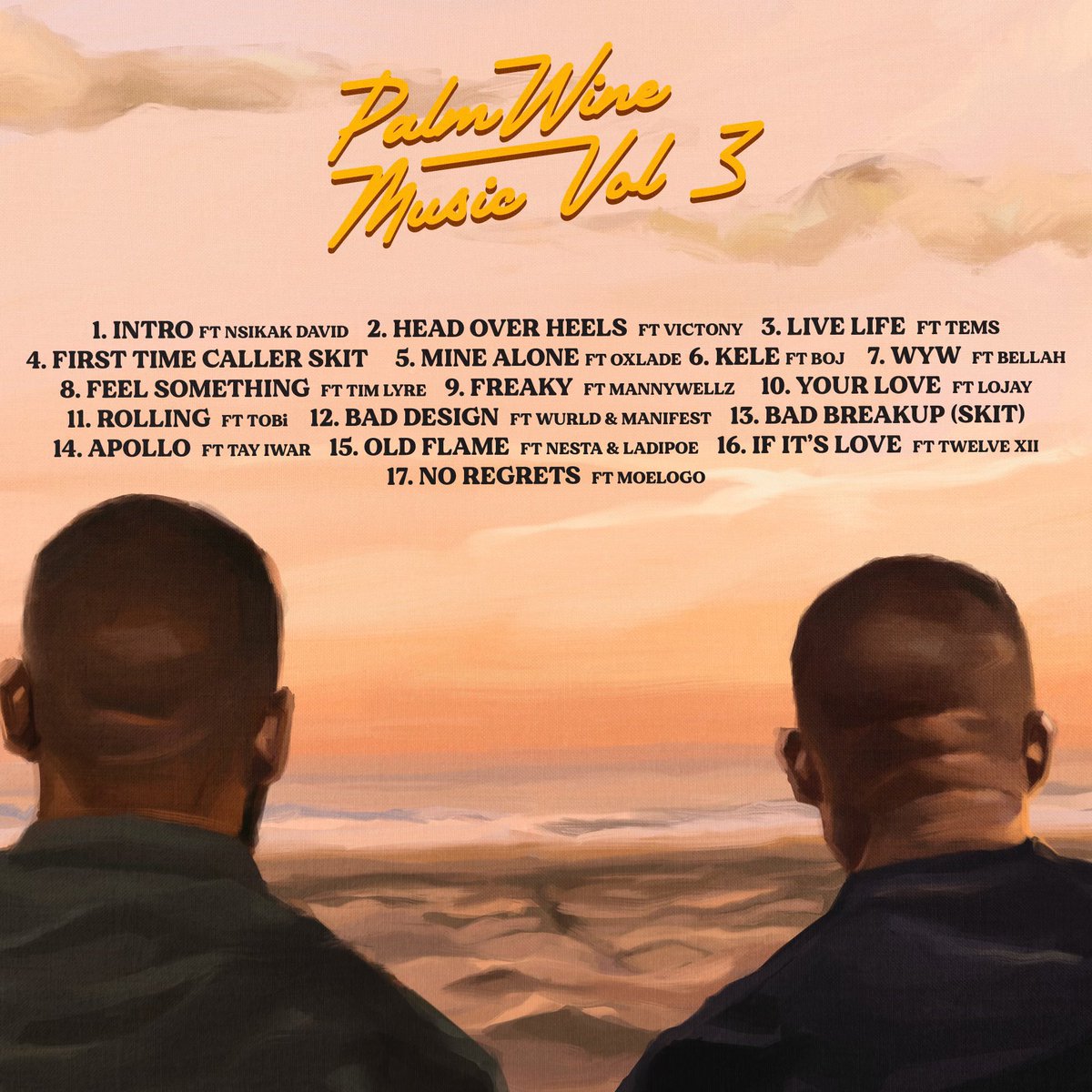 AlbumTalksHQ's tweet photo. 🚨 4 years ago today, Show Dem Camp released their 10th project "Palmwine Music 3" 📀

— The project included features from Tems, Victony, Oxlade, Boj, Tim Lyre, Lojay, Tay Iwar and more..

TOP 3 SONGS? 🤔 https://t.co/Oe5Eg4PpZD