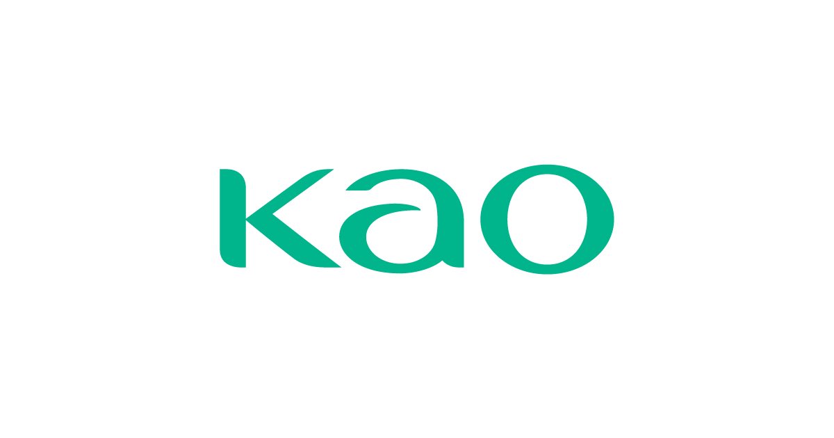 The image displays the green "Kao" logo, which represents the well-known Japanese consumer products company Kao Corporation. This relates to the post as one of the four companies listed where senior colleagues seemed genuinely enthusiastic about their work—Kao being recognized for its vibrant workplace culture.