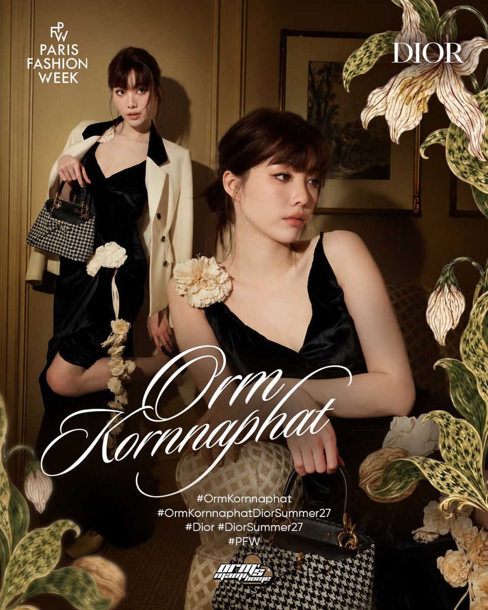 ormsmamihome's tweet photo. 🌸 𝗛𝗢𝗪 𝗧𝗢 𝗛𝗘𝗟𝗣 𝗢𝗥𝗠 𝗕𝗢𝗢𝗦𝗧 𝗧𝗛𝗘 𝗠𝗜𝗩 💫

Our babygirl Orm Kornnaphat is shining at Dior Summer 27  PFW, and every action from you helps increase her MIV (Media Impact Value). 💖

Let’s work together to make her presence stronger across global media! 🌍✨

💬 LIKE + COMMENT
✔️ Visit the selected media posts featuring Orm.
✔️ Like each post ❤️
✔️ Leave 1–3 natural comments every 10 minutes (no repeats, no spam).
✔️ Like 3 of our team’s top comments to boost visibility.

💡 Example comments:
“Orm Kornnaphat truly shines for Dior Summer 27 at PFW 💫”
“Orm Kornnaphat elegance and confidence light up Dior Summer 27 at Paris Fashion Week ✨”

📲 SHARE TO STORY + TAGS
✔️ Share the post to your Instagram Story.
✔️ Add the tags and hashtags below exactly:

📝STORY TAGS
@ dior
@ orm.kornnaphat
@ utzpeter
@ jonathan.anderson
@ parisfashionweek
@ alineds75

📝STORY HASHTAGS
#OrmKornnaphat 
#OrmKornnaphatDiorSummer27 
#Dior #DiorSummer27 #PFW

⸻

✨ Every like, comment, and story share makes a difference.
Together, let’s keep Orm glowing  gracefully, powerfully, and with love. 🌹