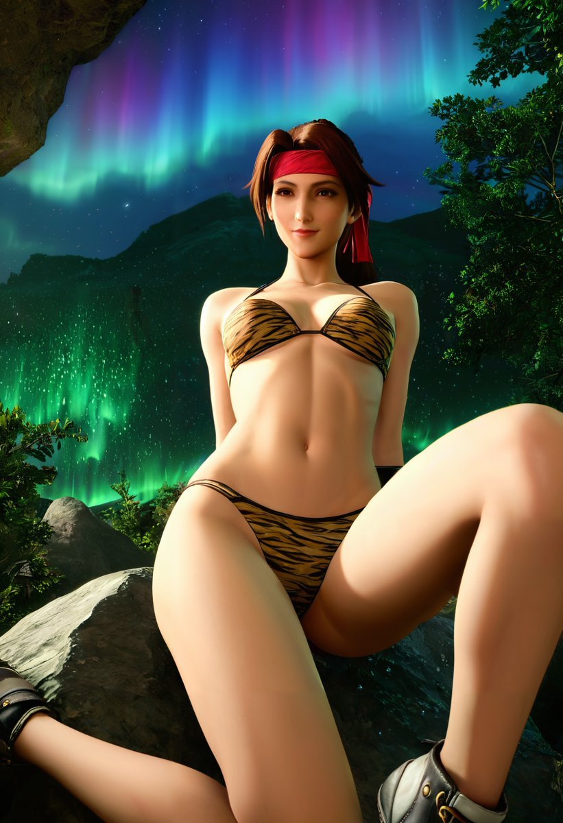 CharAI_Factory's tweet photo. Tiger print, no ceasefire.
Stripes don’t mean Jessie’s hiding.
💣💥
#FF7 #Jessie #JessieRasberry #FinalFantasy7 https://t.co/rJoLLkFJIW