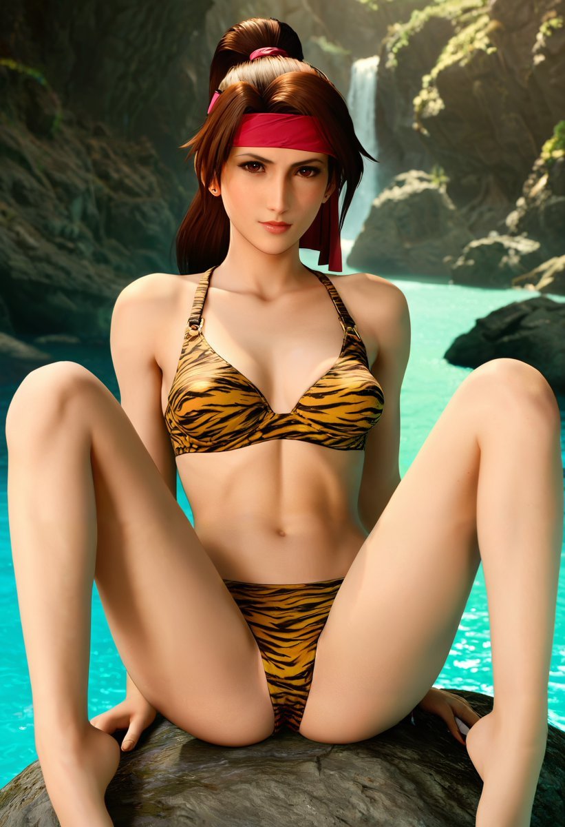 CharAI_Factory's tweet photo. Tiger print, no ceasefire.
Stripes don’t mean Jessie’s hiding.
💣💥
#FF7 #Jessie #JessieRasberry #FinalFantasy7 https://t.co/rJoLLkFJIW