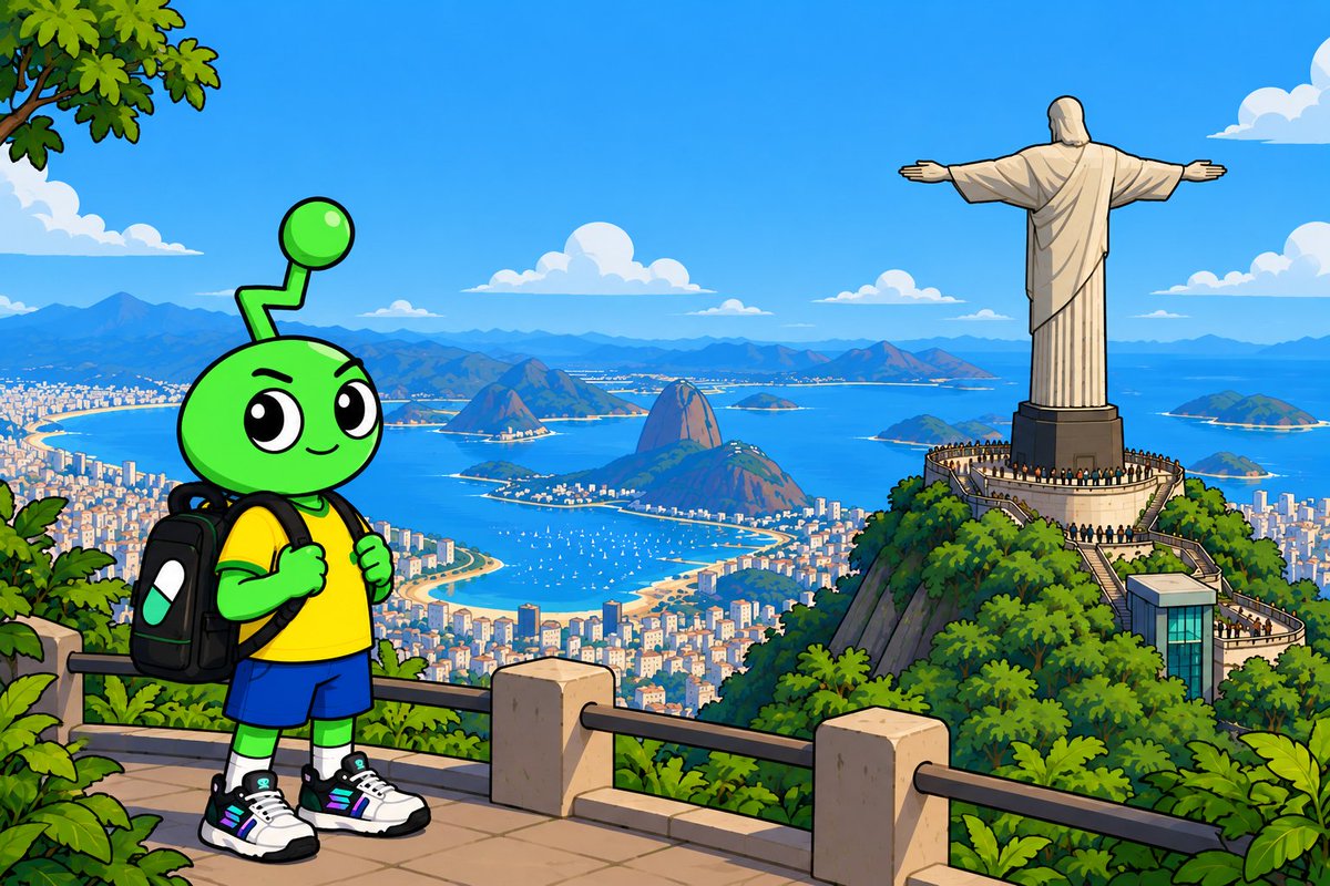 PIP_PUMPFUN's tweet photo. The final wonder. The journey is complete. 

PIP has arrived in Rio. 🇧🇷

Seven wonders. Countless memories. One PIP. 

$PIP #SevenWonders #ChristTheRedeemer @solana @Pumpfun https://t.co/Wogvb61xWb