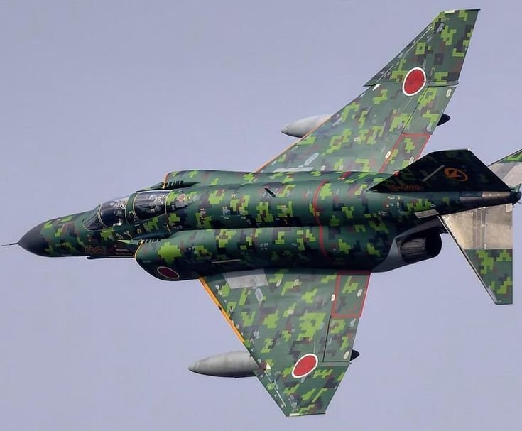 LineroTifon's tweet photo. F-4EJ de la Fuerza Aérea de Autodefensa del Japón. https://t.co/ehWGxcd9hb