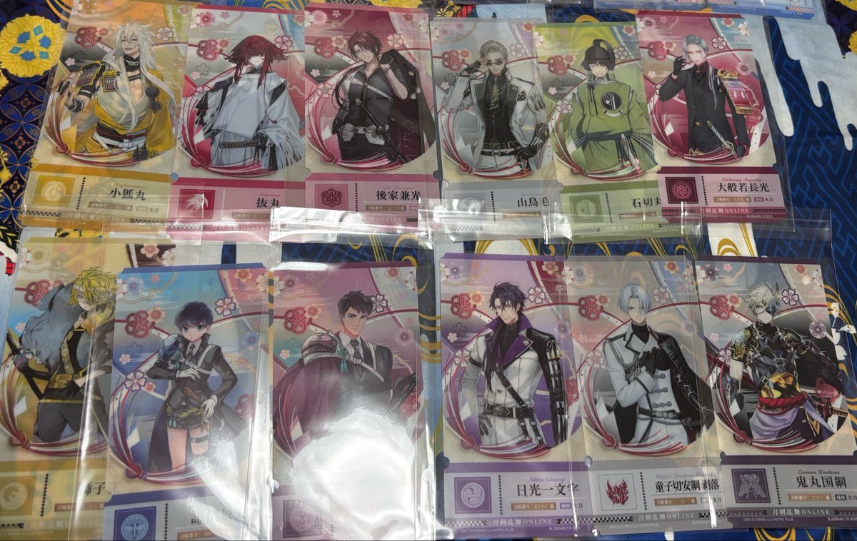 mymkyh's tweet photo. 交換・譲渡　刀剣乱舞 チケットライクコレクション チケットライク チケコレ
譲　☆石切丸 、☆鬼丸 、☆大般若、抜丸、獅子王、謙信 、小豆 、★山鳥毛 、日光 、☆小狐丸、☆童子切、★後家

求　110円 ＋送料
☆三日月、☆加州、（安定）
4日夜刀ブレ手渡し>郵送
郵送は三日月含む3点〜
譲渡条件→ https://t.co/QuJ3NCTOqd