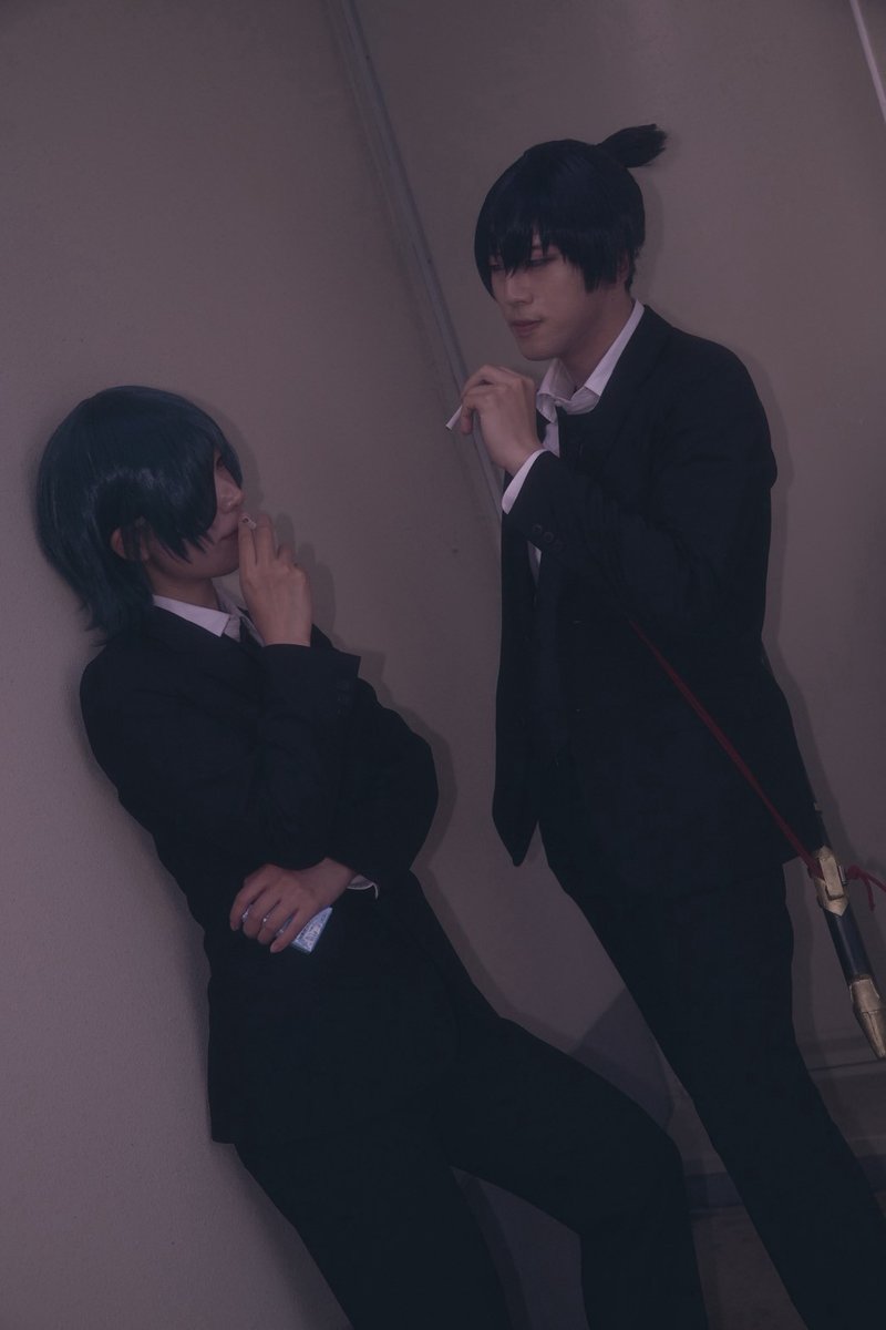 Sukurock13's tweet photo. 二人で密談してる雰囲気が好きです！
素敵なお写真撮っていただきありがとうございました🙇

📸：@Reo_OTK
#小樽アニパ https://t.co/sHsu4AyllF