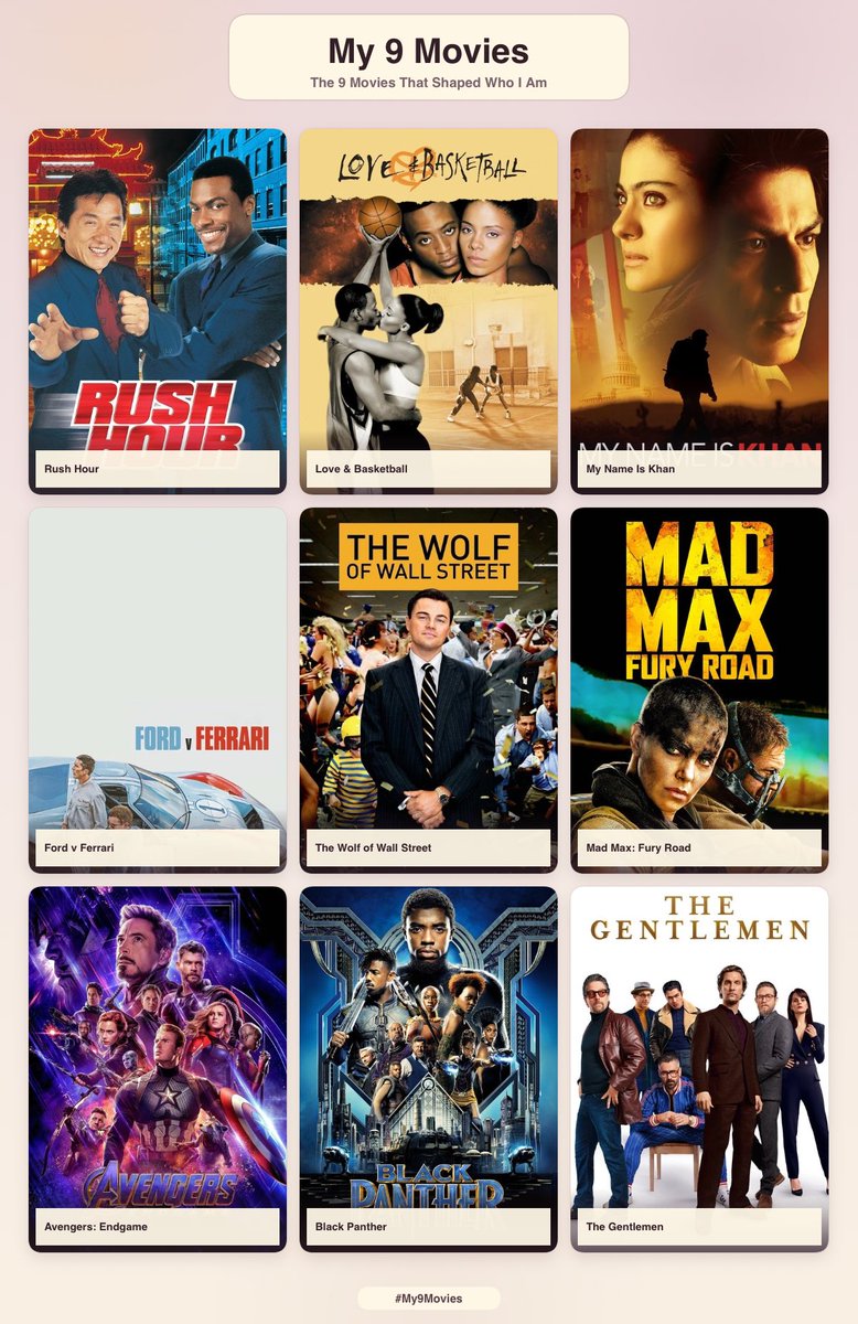 Luciferfps2's tweet photo. My 9 movies https://t.co/DB0xEw4dGn