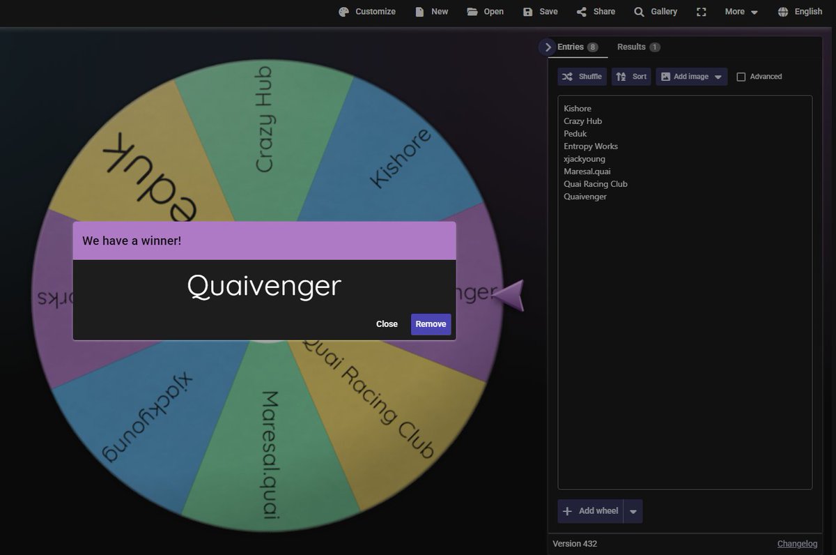 QuaiMonsters's tweet photo. Thank you to everyone who entered the giveaway, your support in this project is always appreciated

The winner of the 500k $QMON is @joseangelSP500 

Congratulations! 🎉

Please send me a message with your Quai Address

#QUAI #QuaiMonsters #QuaiNetwork https://t.co/PuPJeHZi2K