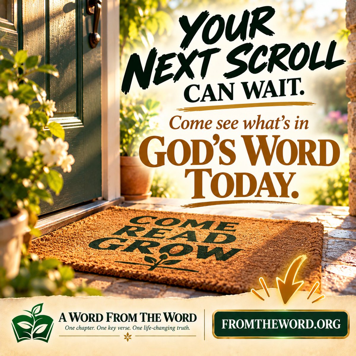 FromTheWord44's tweet photo. 𝗪𝗵𝗮𝘁 𝗶𝗳 𝗖𝗵𝗿𝗶𝘀𝘁 𝗿𝗲𝘁𝘂𝗿𝗻𝘀 𝗼𝗻 𝘁𝗵𝗲 𝗺𝗼𝘀𝘁 𝗼𝗿𝗱𝗶𝗻𝗮𝗿𝘆 𝗱𝗮𝘆 𝗼𝗳 𝘆𝗼𝘂𝗿 𝗹𝗶𝗳𝗲?

KINGDOM DROP ALERT — Matthew 24:26-51 https://t.co/6g3GPyPSRm