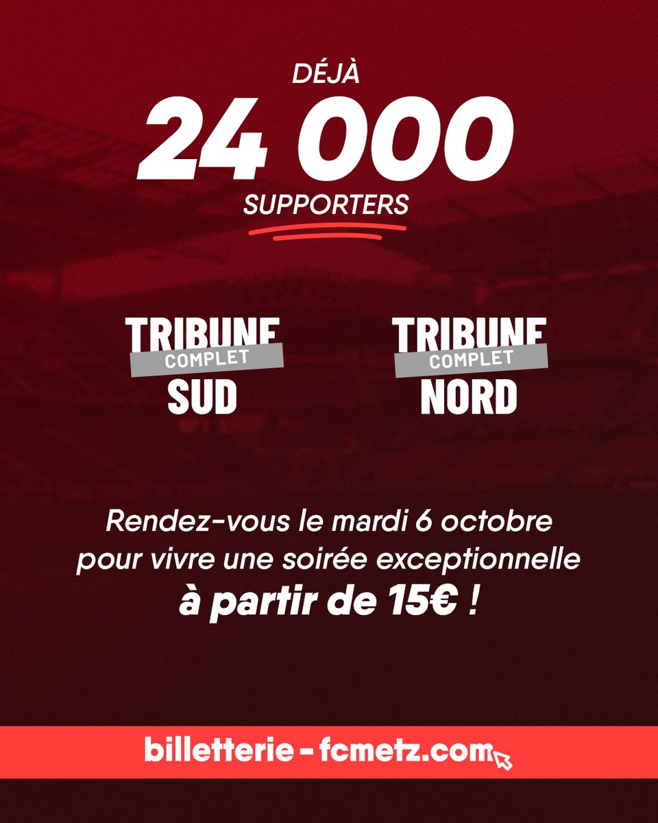 FCMetz's tweet photo. 𝗧𝗛𝗜𝗘𝗥𝗥𝗬 𝗛𝗘𝗡𝗥𝗬 sera là 🔥

Le Jubilé de 𝗥𝗼𝗯𝗲𝗿𝘁 𝗣𝗶𝗿𝗲̀𝘀 s’annonce mythique… devant plus de 24 000 personnes 😱

On a hâte de revoir ces deux légendes réunies sur le terrain 🫂

Et vous ? 🧷 https://t.co/4H4tkHQsUV https://t.co/uagzlJipZQ