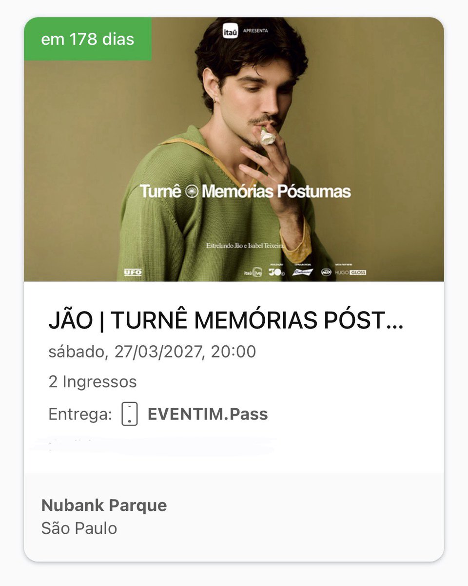belleleituras's tweet photo. bom dia, fiquei com fomo esse final de semana com o show do jão e cometi loucuras hoje.
sei 4 músicas e estou escutando Aurora no repeat a DIAS. até lá saberei até a marca do papel higiênico do Jão. https://t.co/EHPSETlPFe
