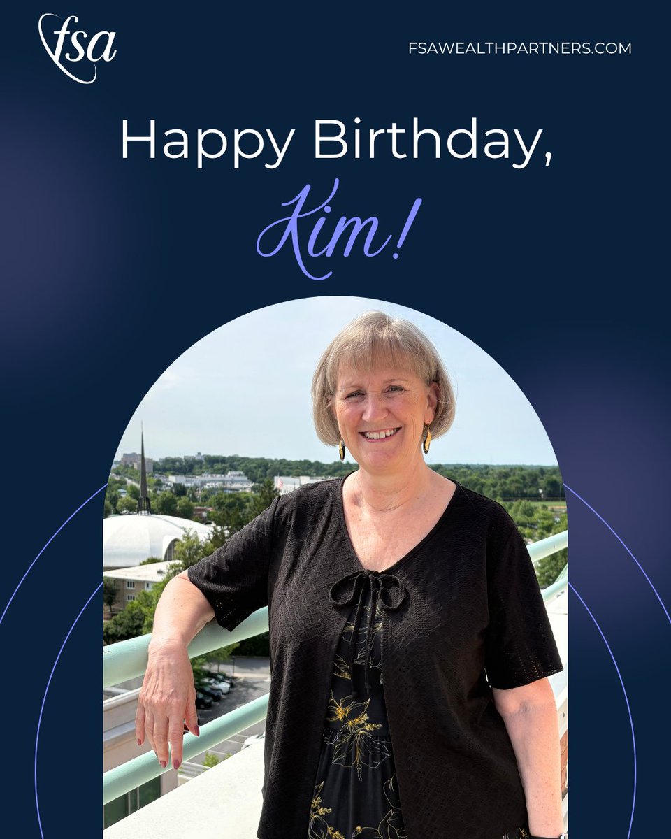 FSAWealth's tweet photo. Guess whose birthday it is today? It’s Kim Donohue’s!

After celebrating 10 years with FSA Wealth Partners earlier this month, there’s even more to celebrate. 

Fun fact: Kim has collected tree frogs for about 25 years.

Happy Birthday, Kim! https://t.co/lJh4zAYQAC