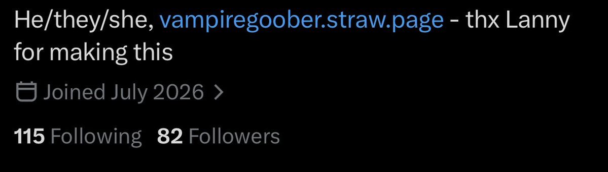 GooberMustDie's tweet photo. AH!! Thanks for 80+ friends!! Such joy for new peoples ^.^ https://t.co/pe5NeW5Dv8