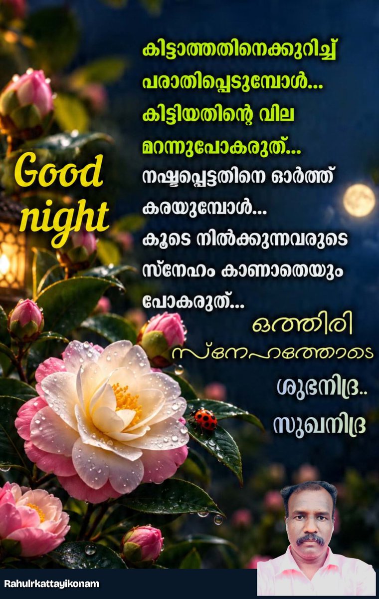Rahulrkatta's tweet photo. ഗുഡ് നൈറ്റ് ഫ്രണ്ട്സ് 🥱 https://t.co/D3eBssWsjP