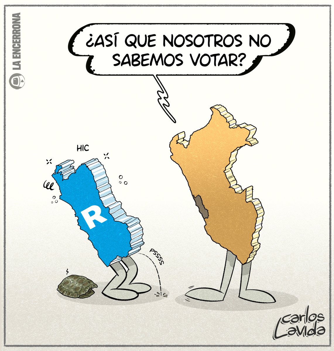 carlosLavida83's tweet photo. 😑"Sin comentarios"
Mi viñeta para @laencerronaperu 
Suscríbete para más caricaturas https://t.co/CoZeBbNWPr