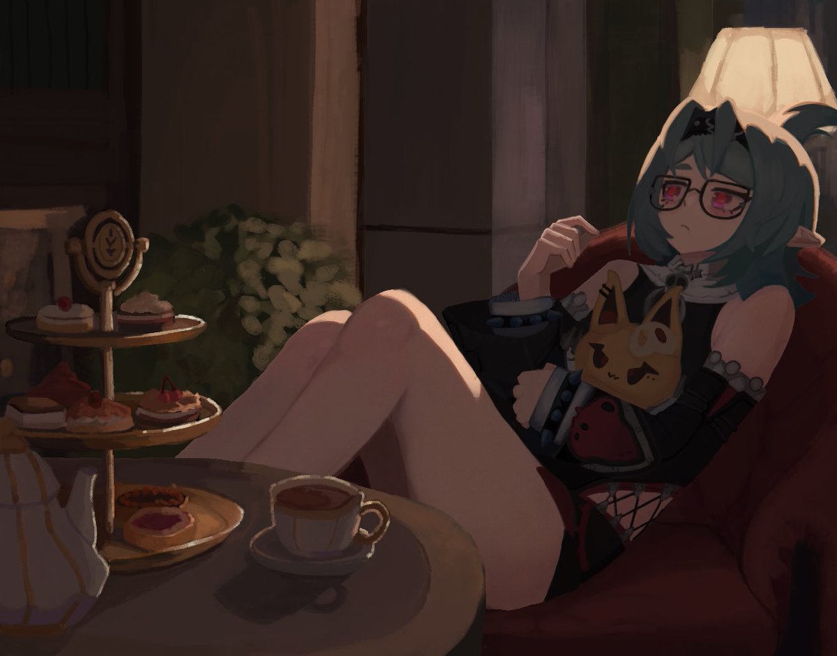 triditoka's tweet photo. Roxy ☕
cozy evening vibe

#Roxy #zzzero #ZenlessZoneZero #ZZZfanart https://t.co/8IuZfsKn4X